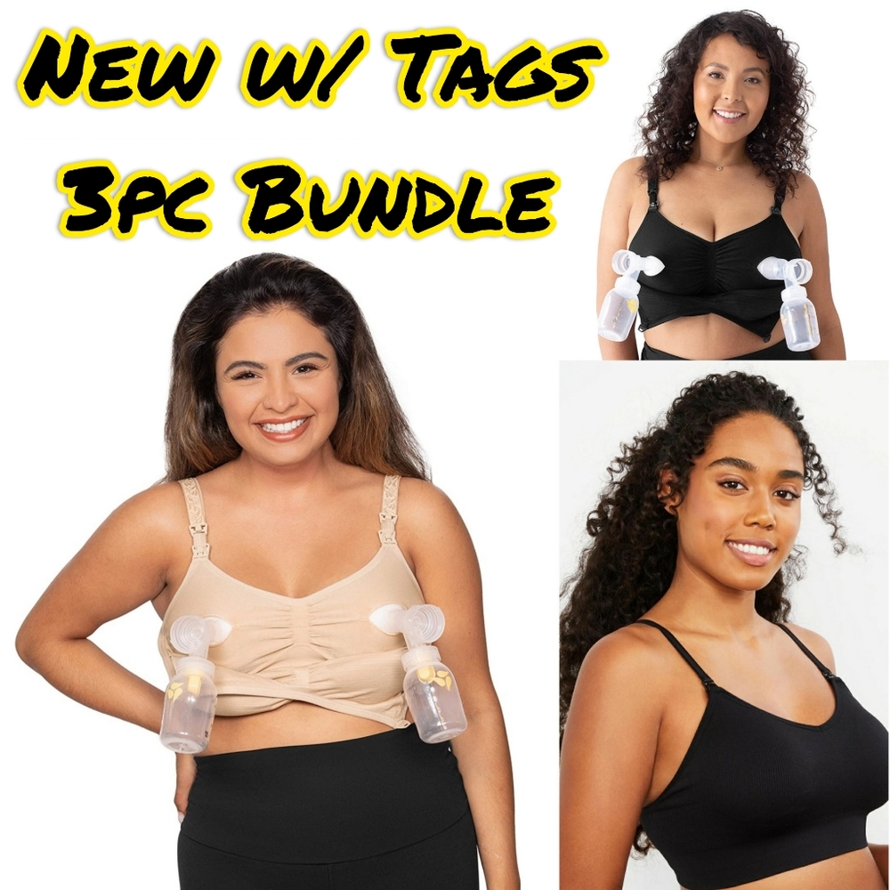 NWT Kindred Bravely New Pumping Nursing Bra Bundle